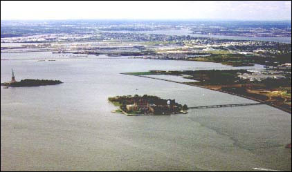 New York Harbor, 10/11/98, photo by Barbara Rosenblum