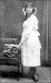 Ida Orlinsky, age 14, circa 1916